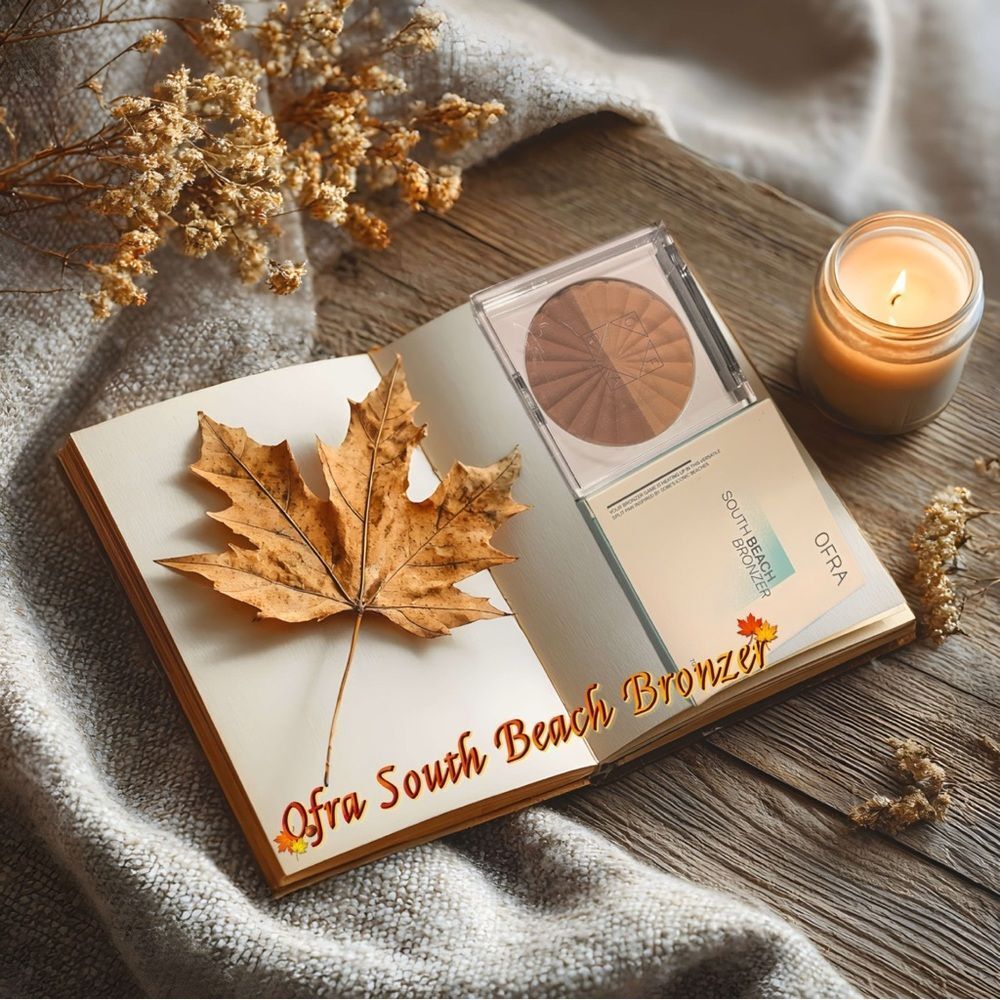NWT NIB OFRA SOUTH BEACH BRONZER SPLIT PAN GIVES YOU A SMOOTH, SUN-KISSED FINISH